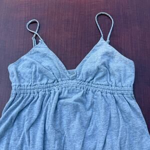 Mossimo Supply Co. Gray Sleeveless Dress - Size Medium